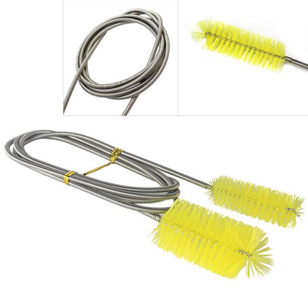 Yellow Color Flexible CPAP Cleaning Brush Filter Tube Pipe Hose Brush