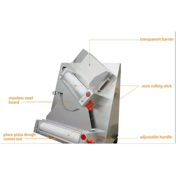 Machine de cuisson commerciale professionnelle 50g - 500g de rouleau de la pâte de pizza d'équipement