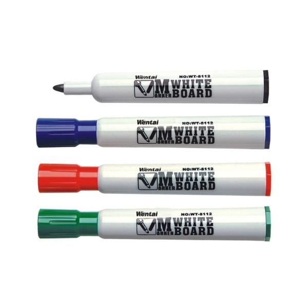 big size bullet tip wipe marker,easy writing and quick dry ink