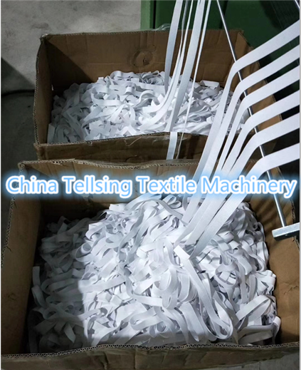 good quality tellsing brand crochet elastic tape machine for cowboy,shoe,leather,garments