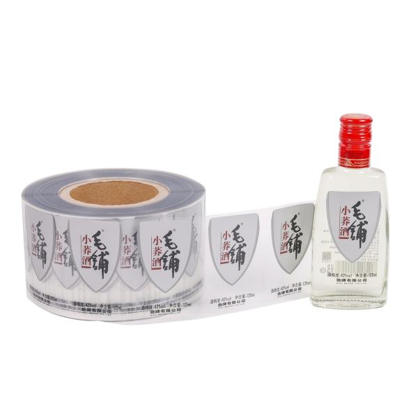 Transparent Sticker Vinyl Sticker Labels Waterproof  Adhesive Label Paper