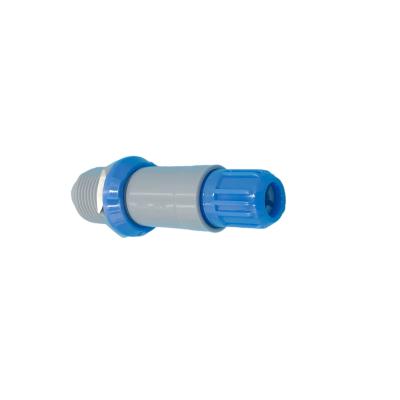 IP50 Circular Plastic Connectors Push Lock Connectors With Power Cable