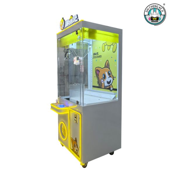 Metal Crane Doll Vending Machine Coin Operated Spanish Entertainment Equipment