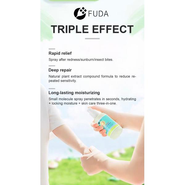 Kids Moisturizing Soothing Calendula Aloe Vera Face Mist Body Spray Anti Inflammatory