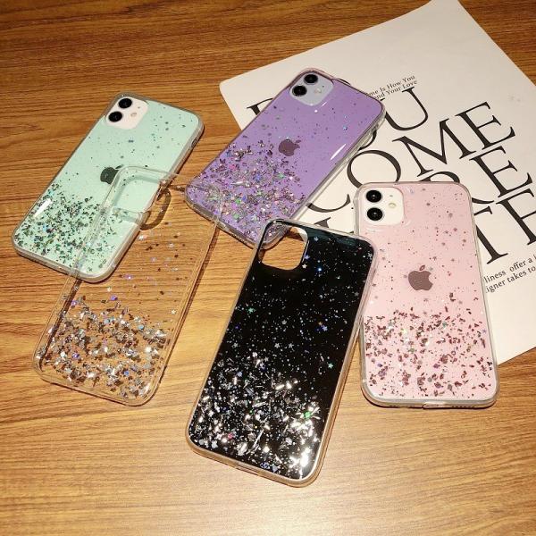 Washable Designer Cell Phone Cases TPU Glitter Shine For Huawei P40