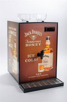 Compressor Cooled Liquor Dispenser Chiller 1800ml Capacity 29 X 29 X 41cm