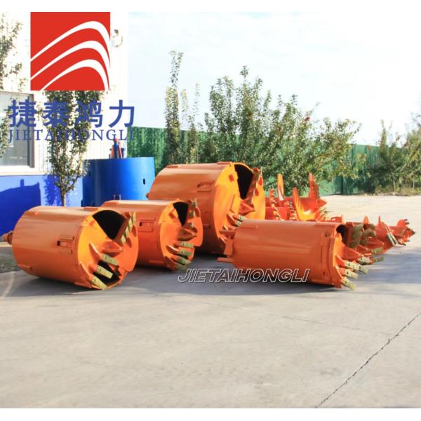 Dientes del cubo de la perforación de roca del Od 600-3000m m 4-24