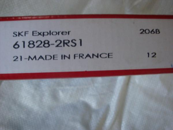 Double Seals High Precision SKF Deep Groove Ball Bearing 61828-2RS 140X175X18 MM