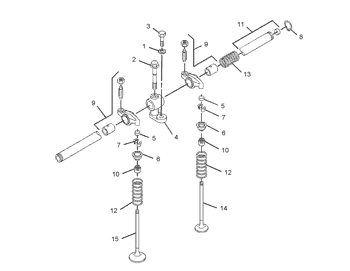 Экскаватор гусеницы кота 312К крышки клапана 5И-7630 5И7630 разделяет