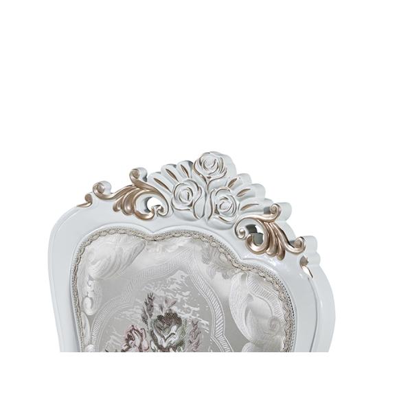 European Style Luxury Padded Dining Room Chairs