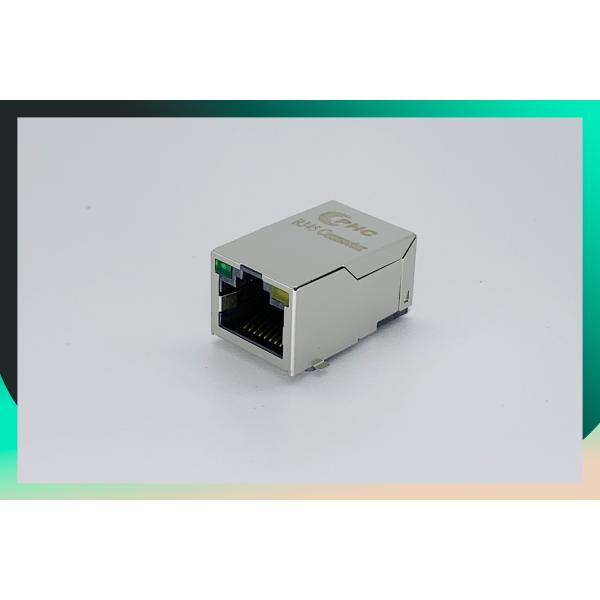 10/100 оснований - плата Джека локальных сетей штепсельной вилки 100М СМТ ТС модульная ВВЕРХ ПО 12 - Пин с соединителем и трансформатором СИД РДЖ45