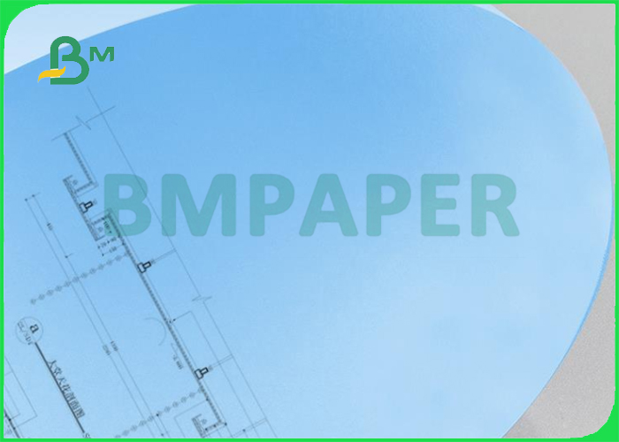 двойная, который встали на сторону светокопировальная бумага 80gsm для архитектурноакустическое рисуя 24 80gsm двойная, который встали на сторону светокопировальная бумага Rolls для архитектурноакустическое рисуя 24