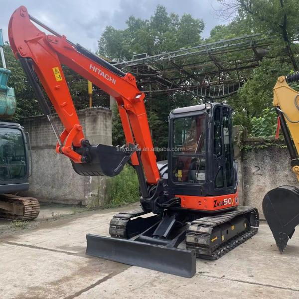 Оригинальный Hitachi ZAXIS50U 5 тонн мини экскаватор для бытовых подержанных строительных