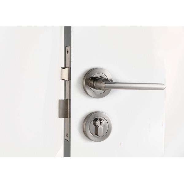 Цинковый сплав Мортизатор дверной замок Розовая комната Сатин Никель / Хром рыча