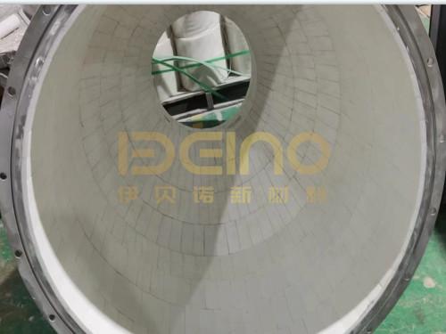 ISO Wear Resistant Ceramic Pipe Smooth Wear Resistant Elbow
