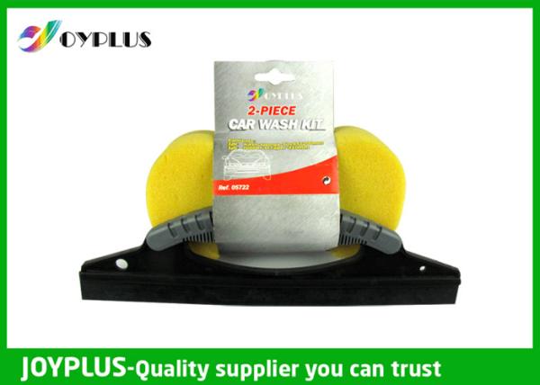 Household Car Cleaning Mitt Kit Car Wash Sponge 2 Pieces High Absorbent