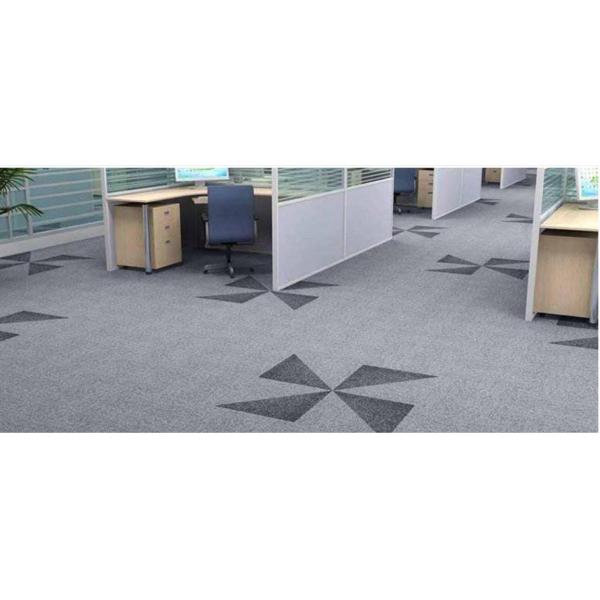 Texture Design Carpet Luxury Vinyl Flooring 2.0mm Luxury Vinyl Tile Flooring