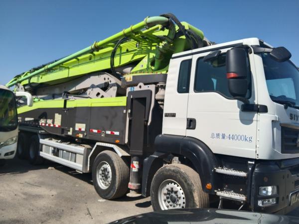 Used 2021 56M Concrete Boom Pump Truck ZLJ5441THBKE Compact In Design