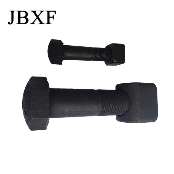 Black New Excavator Track Bolt and Nut 5P8221 Track Bolts 7T1000 M20