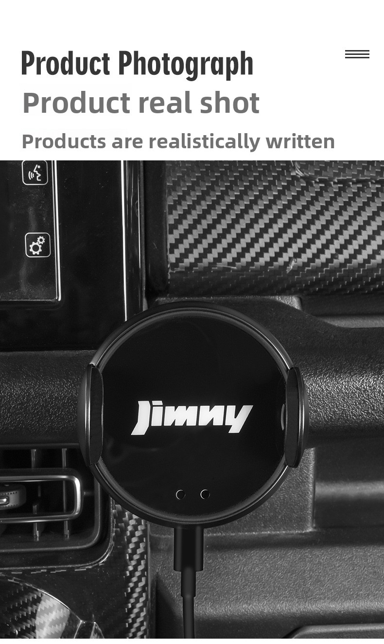 For Dedicated for Suzuki New Jimny Car Holder GPS Navigation Stand Modified Interior Accessories