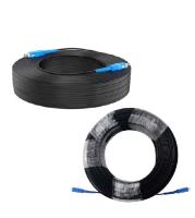 Corde de correction duplex optique de Sc-PC de corde de correction de fibre de FTTH G657A GJYXCH-2B