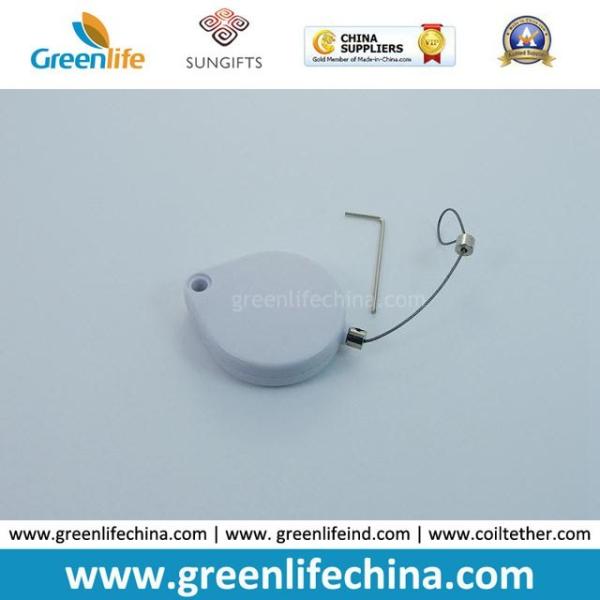Hot Selling Heart White Plastic Pull Box Recoiler W/Loop End
