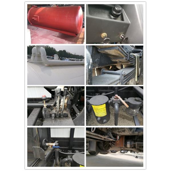 Caminhão da limpeza da água de esgoto do saneamento, operação fácil do caminhão da sução da água de esgoto do vácuo