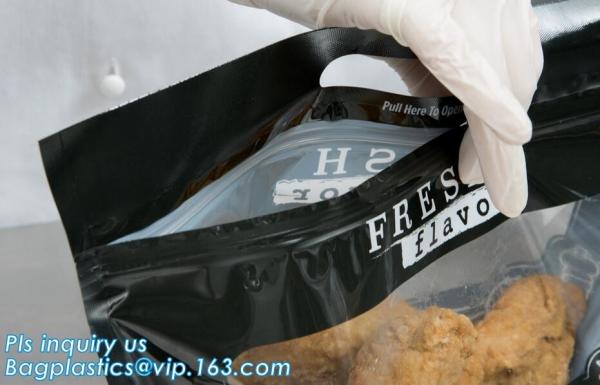 Stand up food airtight roasting chicken packaging bag, hot chicken hot food plastic bag, Resealable Plastic Roast Chicke
