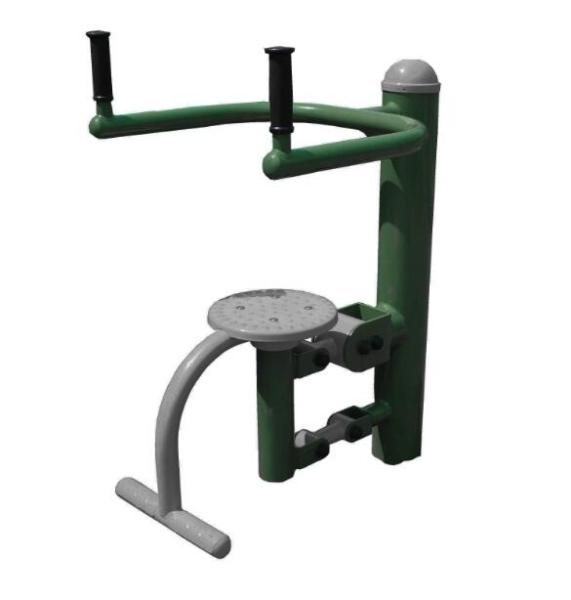 outdoor crane body weight sports fitness galvanized steel waist exercise equipment