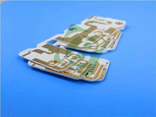 Rogers laminates fabricate RO3006 2-layer RF PCB with Pure gold wire bonding for Microwave PCB design