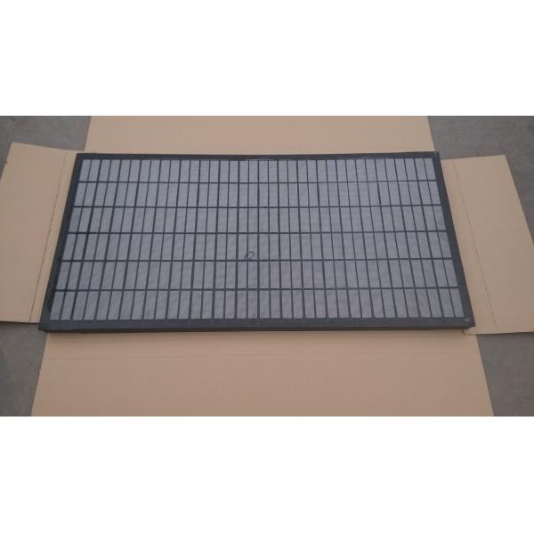 Composite Frame Mongoose Shaker Screens , Oil Vibrating Screen Wire Mesh
