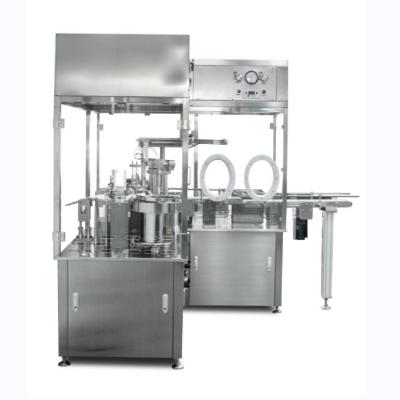 Automatic Pre-filled Luer Lock Glass Syringe Filler Plugging Closing Capping Equipment Syringe Vacuum Filling Sealing Machine