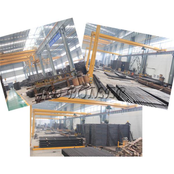 Hot Water / Gas Boiler Economizer ASME ISO Standard , Power Plant Economizer