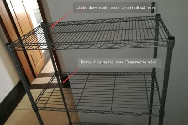 Easy No Tool Assembly Commercial Metal Shelving , 5 Tier Metal Shelving Unit