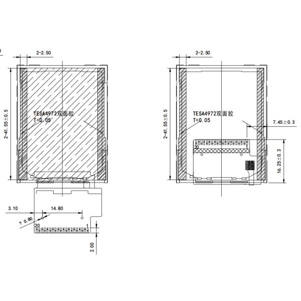 1,77 модуль бита 128x160 небольшой TFT LCD mpu 8 дисплея дюйма TFT lcd для медицинской службы