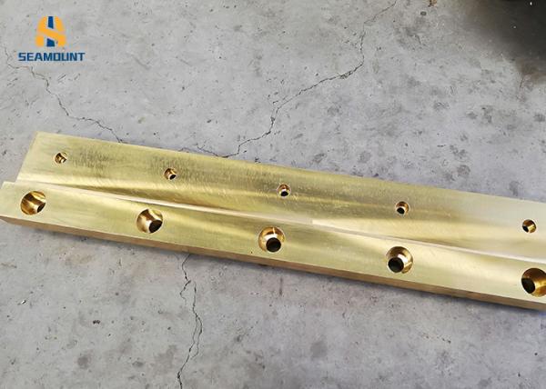 Customized Machining Copper Metal Plate High Strength Easy Cutting
