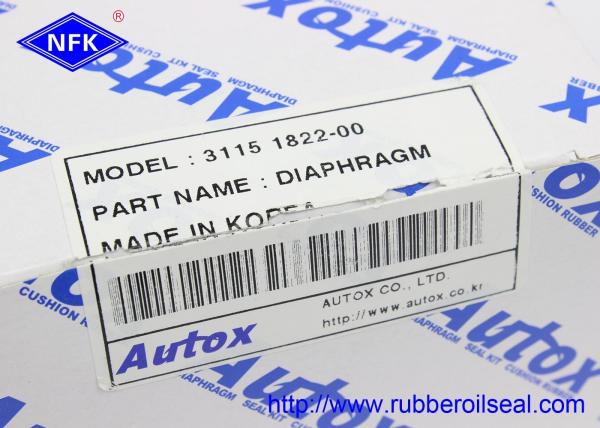 Durée de vie résistante à l'usure d'AUTOX à essence de pompe de joints en caoutchouc durables de diaphragme longue