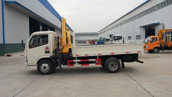 Professional 3.2 Ton Dump Truck Mounted Crane / Lifting Equipment