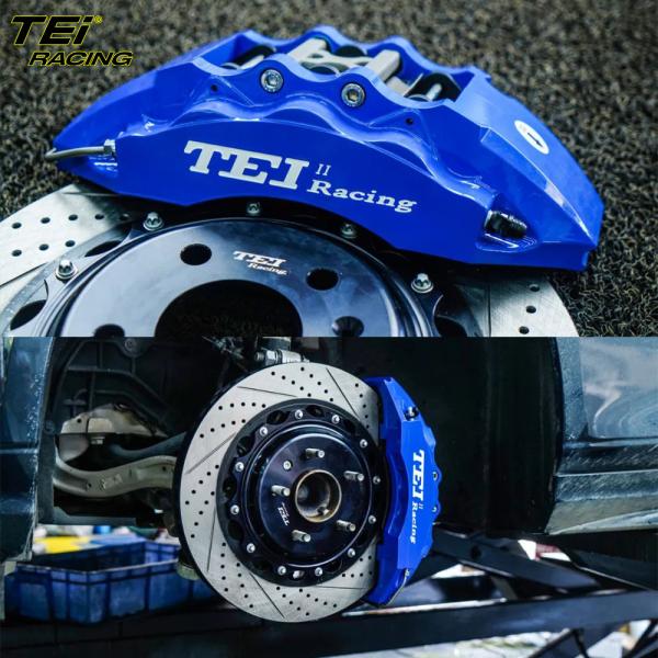 Kit de travagem frontal grande 6 Calibre de pistão com rotor de 355 * 32 mm sistema de travagem automático BBK Para Cadillac CT4 18 polegadas borda de carro
