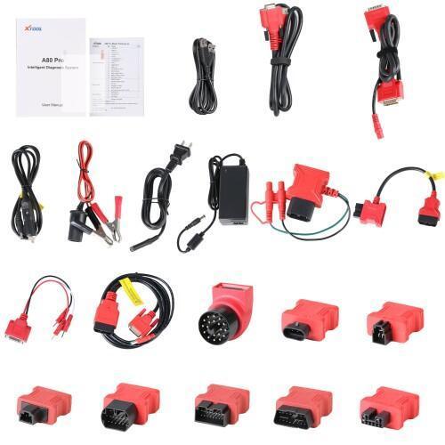 2025 XTOOL A80 Pro Master OBD2 Diagnostic tools J2534 ECU Programmer Online ECU Coding Key Fob Programmer All Systems Diagnoses