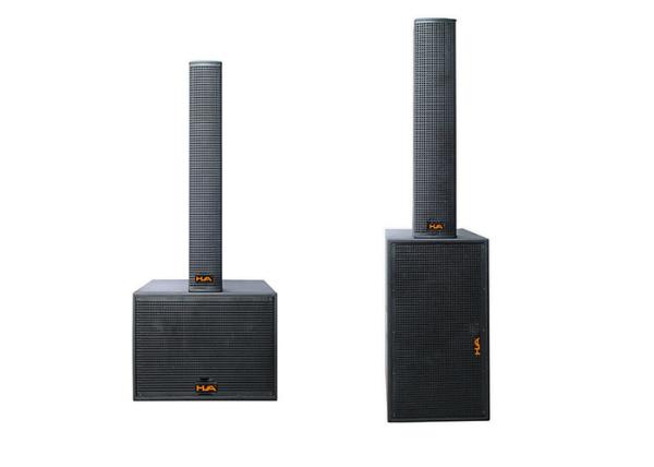 Portable 4X6 Inch Conference Room Audio System Column SpeakersWith Black Paint