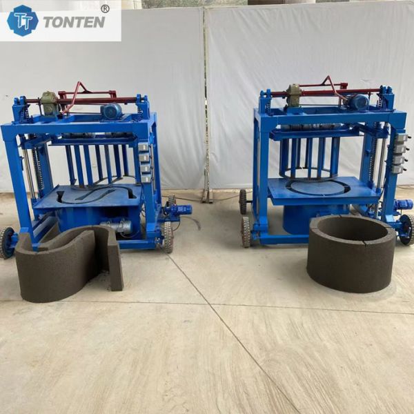 Prefabricated Hydraulic Canal Brick Machine Well Pipe Brick Machinery