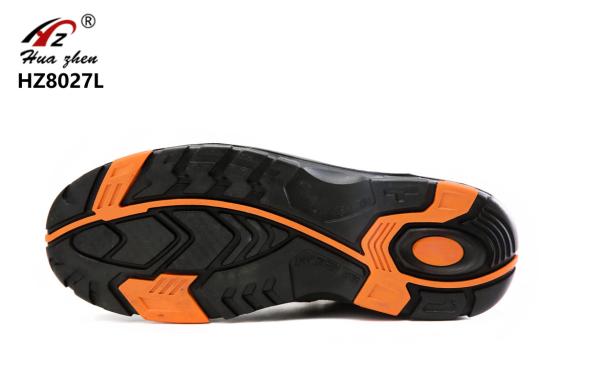 Oil Resistant BK Mesh Rubber Safety Shoes Sport Style With CE Certificate