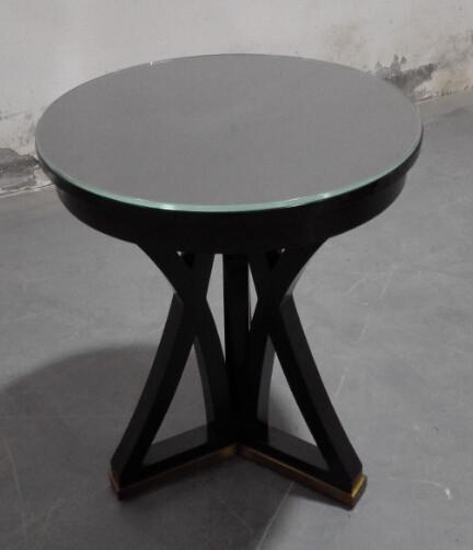 glass top wood coffee table/console table,side table casegoods , hotel furniture,TA-0045