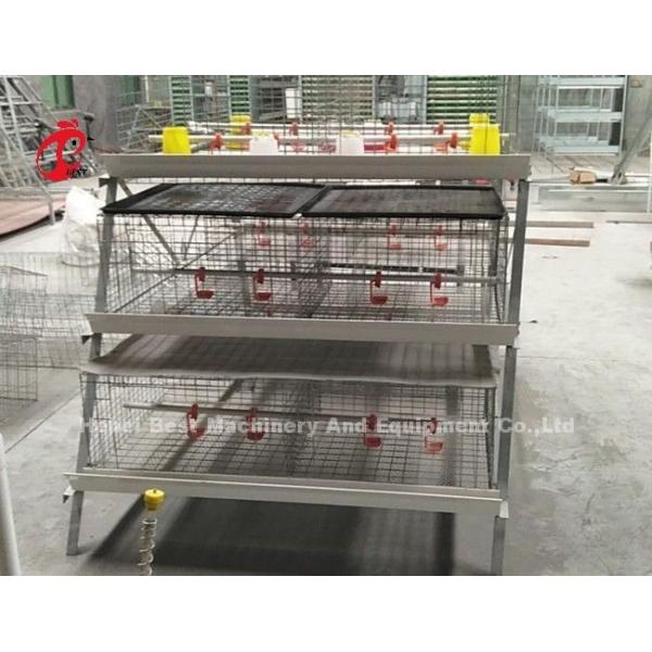 High Resilience H Type Broiler Cage Hot Galvanized Low Carbon Steel Adela