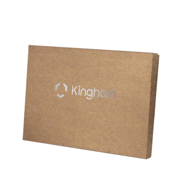 Recycled Paper Gift Boxes Shirt packaging box Brown aircraft box Printing logo
