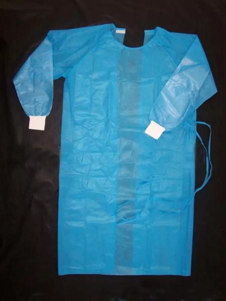 Water Resistant Disposable Surgical Gown Ultrasonic Seam Support Customzied Color