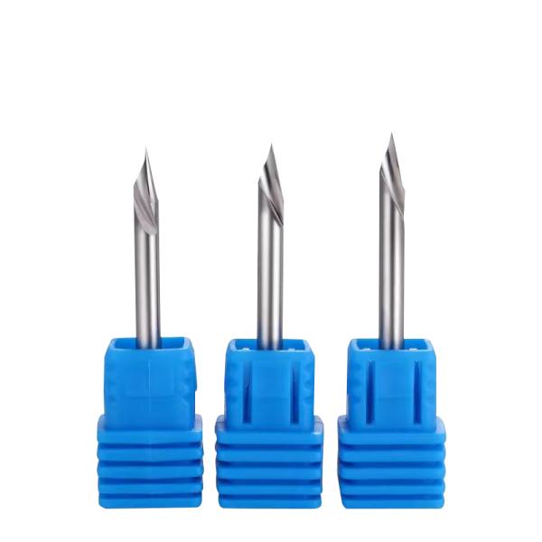 Manufacturer OEM Customized Single Flute Spiral Carbide End Mill 3.175 CNC Milling Cutter for Acrylic PC Board Aluminum & Steels