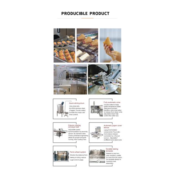 производственная линия конуса сахара 4.0hp 89 частей шаблона 320* 240mm печь