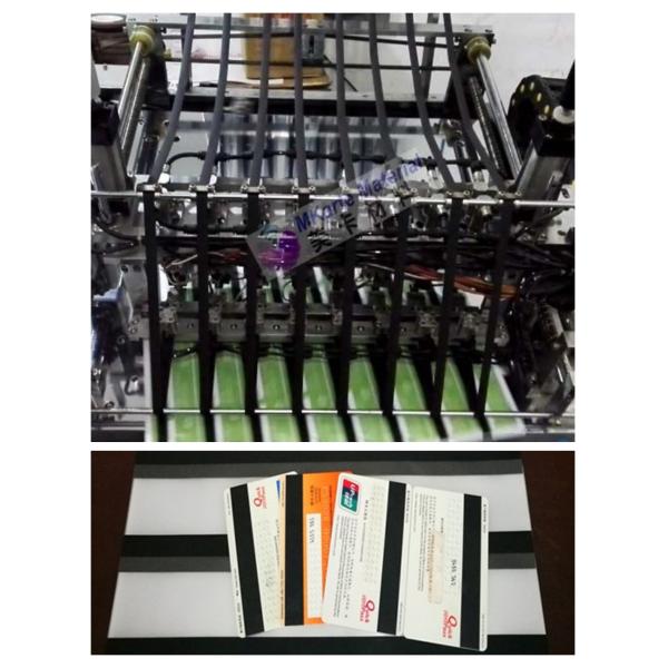 фильм верхнего слоя размера карты A4 A3 PVC 0.04mm покрытый магнитной полосой